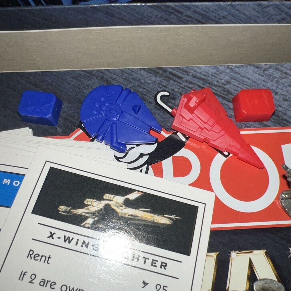 MONOPOLY STAR WARS‎ CLASSIC TRILOGY EDITION - 1997- 100% COMPLETE - GOOD COND - Picture 7 of 12